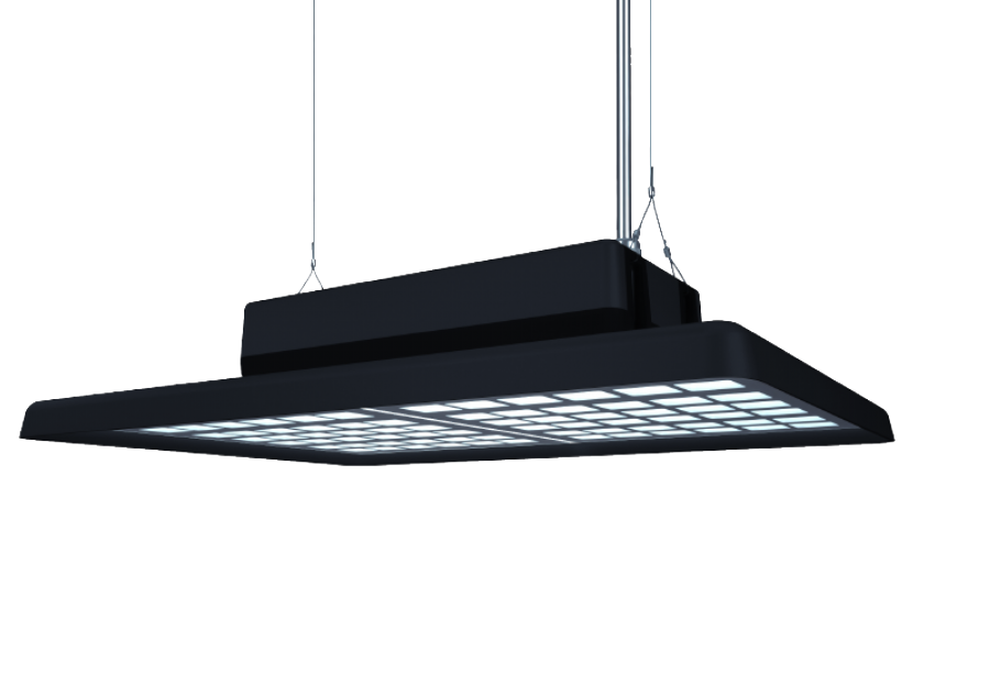 Square LED high bay 170lm/w